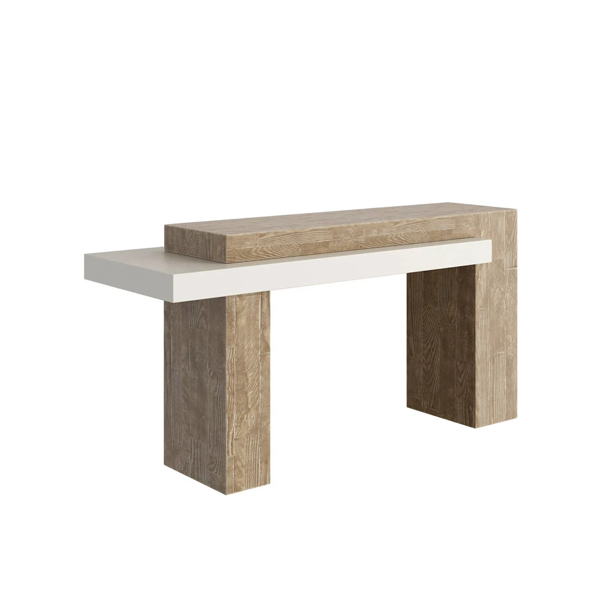 Herriot Console Table In Light Brown Finish