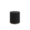 Kalla Side Table In Charcoal Finish