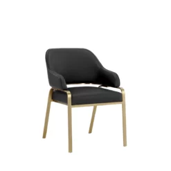 Malachi Dining Chair In Bonded Leather