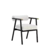 Sova Dining Chair In Fabric