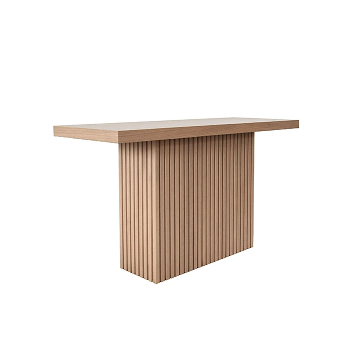 Vanna Console Table In Natural Oak Finish