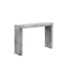 Axle Console Table in Concrete Finish