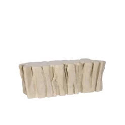 Freeform Bench In Roman Stone Finish