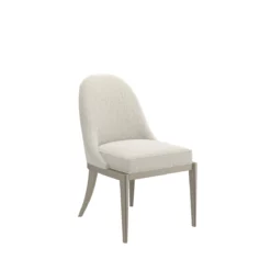 Natural Choice Dining Chair With Soft Silver Base