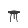Inverse Side Table With Steel Top