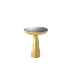 Levi Side Table In Gold Finish