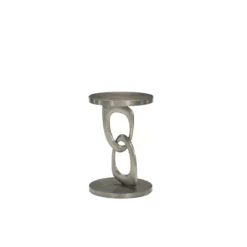 Linea Metal Round Side Table