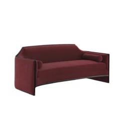 The Cat's Meow Sofa In Almost Black Finish