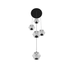 Alternative view of Beluga 5-Light Round Chandelier