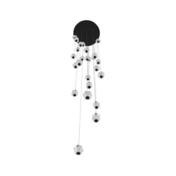 Alternative view of Beluga 25-Light Round Chandelier