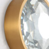 medallion wall sconce