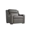 Germain Power Motion Chair In Leather