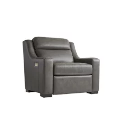 Germain Power Motion Chair In Leather