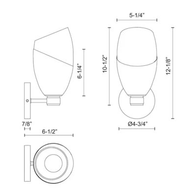capri wall sconce ()