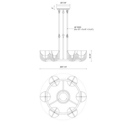 colette chandelier ()