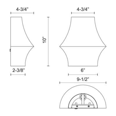 emiko wall sconce ()