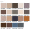 fabric options