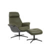 falcon chair martini olive astro line leather