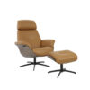 falcon chair mocha soft line leather