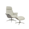 falcon chair shadow grey soft line leather