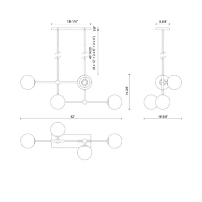 fiore chandelier ()