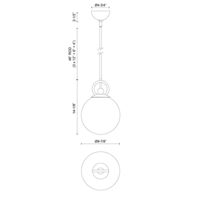 fiore pendant ()