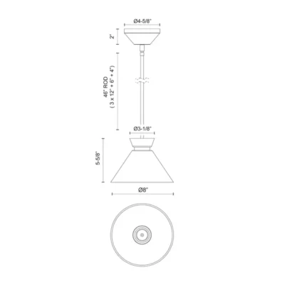 halston pendant ()