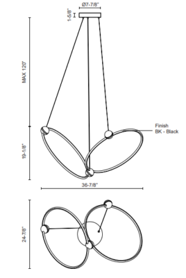 isho chandelier ()