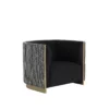 Larron Dark Accent Chair