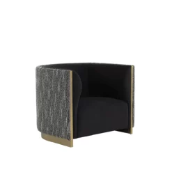Larron Dark Accent Chair