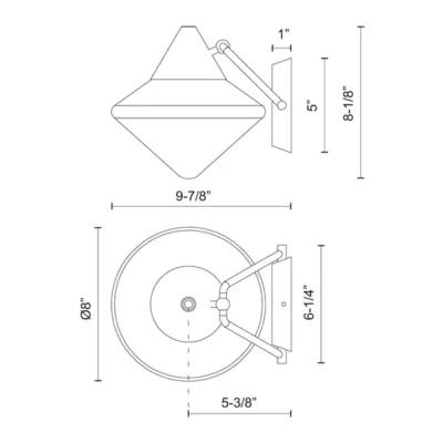 nora wall sconce ()