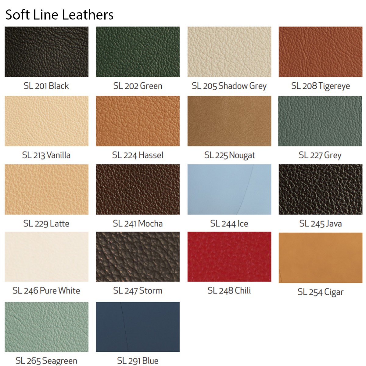 soft line leathers