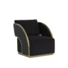 Baz Swivel Accent Chair