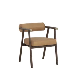 Sova Dining Chair In Leather