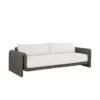 Tibi Sofa In Dark Grey Finish