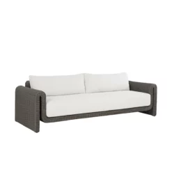 Tibi Sofa In Dark Grey Finish