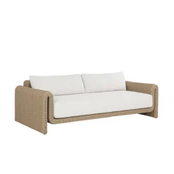 Tibi Sofa In Natural Finish