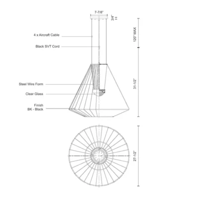 arctic chandelier ()