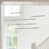 chute motion chandelier
