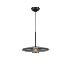 Kyoto Pendant With Smoked Glass