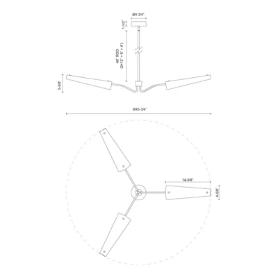 osorio chandelier ()