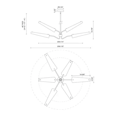 osorio chandelier ()