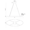 ovale chandelier