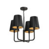 plisse chandelier