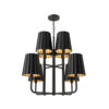 plisse chandelier