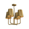 plisse chandelier