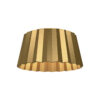 plisse flush mount