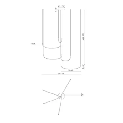 talis chandelier ()