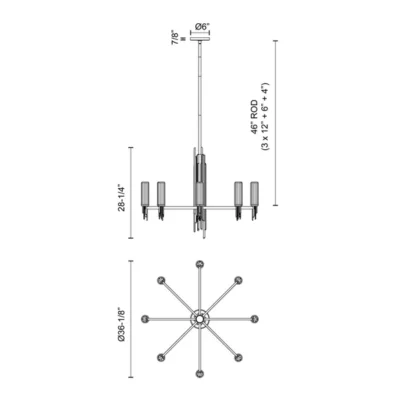 torres chandelier ()