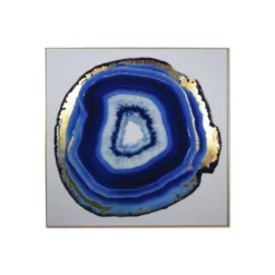 Blue Agate Wall Art